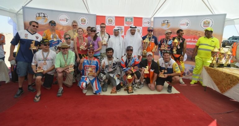 منافسة طاحنة في خاتمة جولات بطولة الإمارات الصحراوية